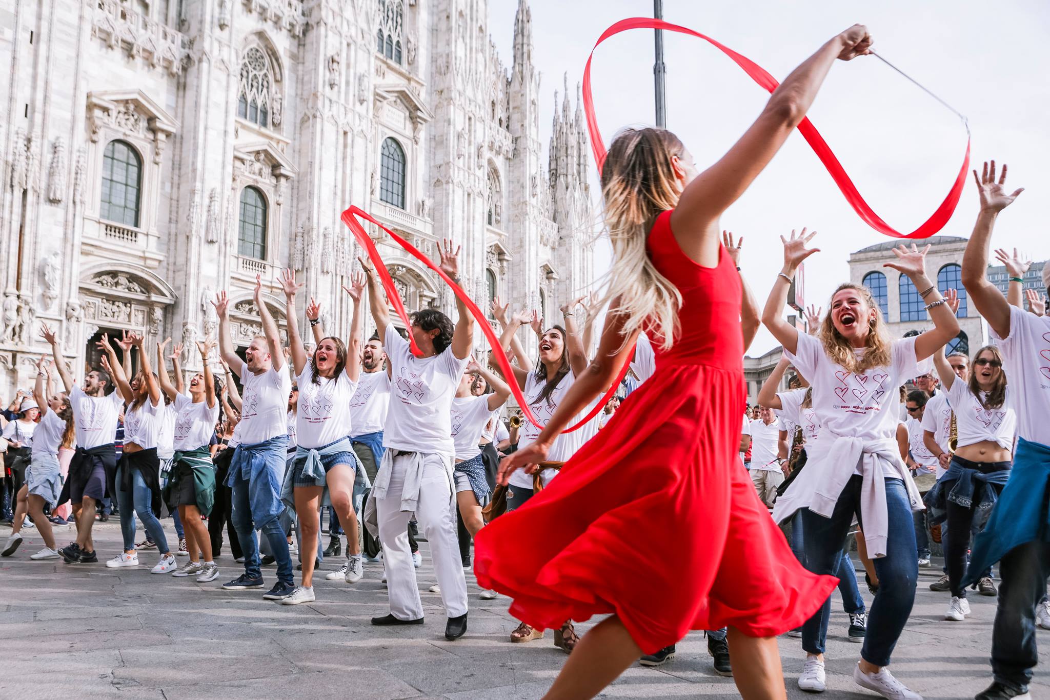 Flash Mob Heart Week Milano